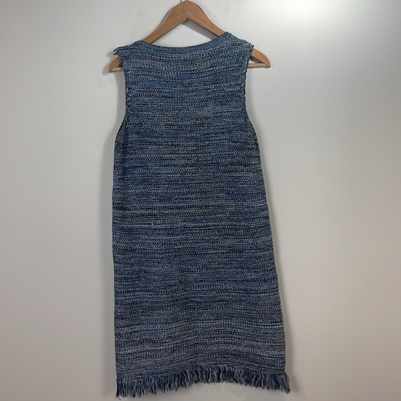 Anthropologie Holding Horses Knit Fringe Sweater Dress Size Extra Small - Picture 5 of 10